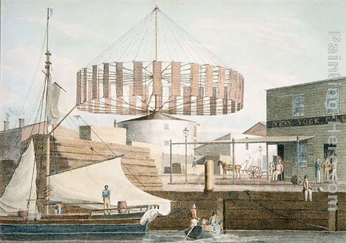 John William Hill Circular Mill, King Street, New York